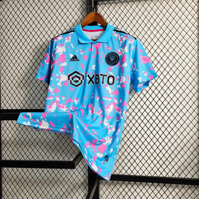 Camisa Inter Miami Treino 23/24 - Torcedor Masculina Azul - Netmantos