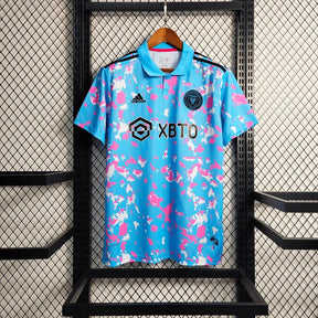 Camisa Inter Miami Treino 23/24 - Torcedor Masculina Azul - Netmantos