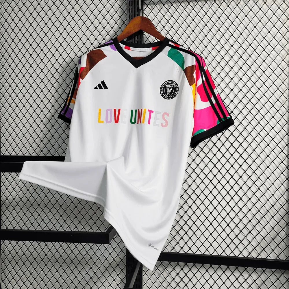 Camisa Inter Miami Treino 23/24 - Torcedor Masculina Branca - Netmantos