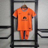 Camisa Inter de Milão Away II 23/24 - Torcedor Infantil Laranja - Netmantos