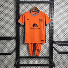 Camisa Inter de Milão Away II 23/24 - Torcedor Infantil Laranja - Netmantos