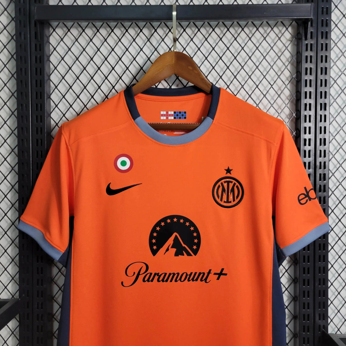 Camisa Inter de Milão Away II 23/24 - Torcedor Masculina Laranja - Netmantos