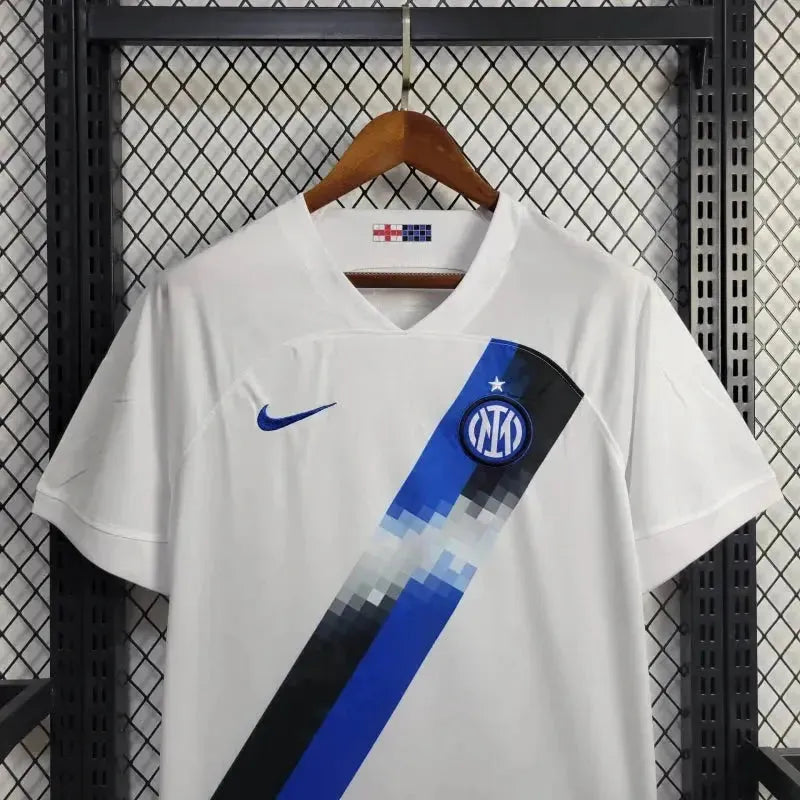 Camisa Inter de Milão Away 23/24 - Torcedor Masculina Branca + Patrocínio Tartarugas Ninja - Netmantos