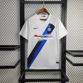 Camisa Inter de Milão Away 23/24 - Torcedor Masculina Branca + Patrocínio Tartarugas Ninja - Netmantos