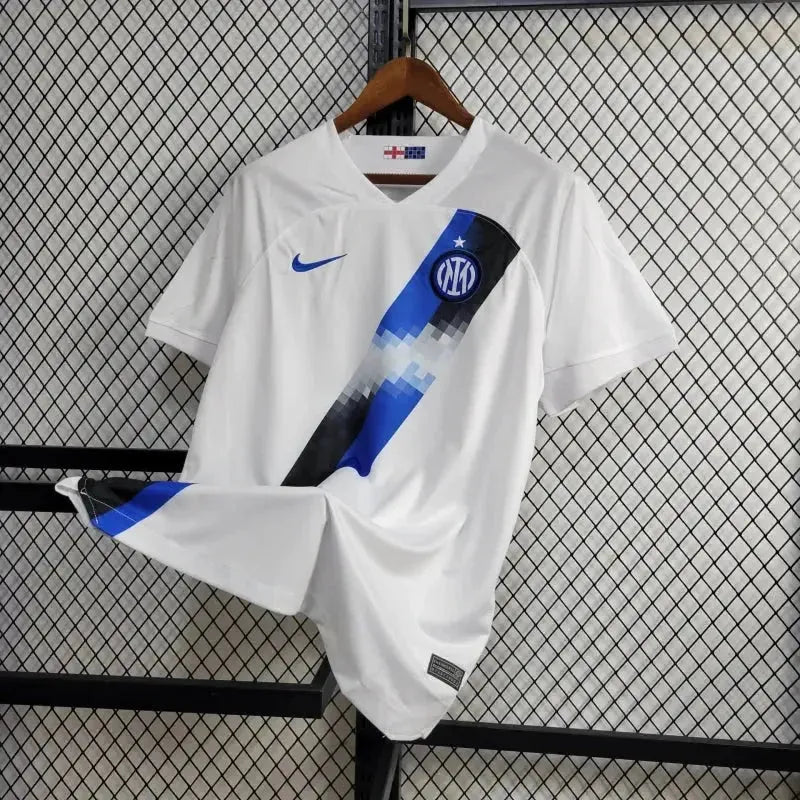 Camisa Inter de Milão Away 23/24 - Torcedor Masculina Branca + Patrocínio Tartarugas Ninja - Netmantos