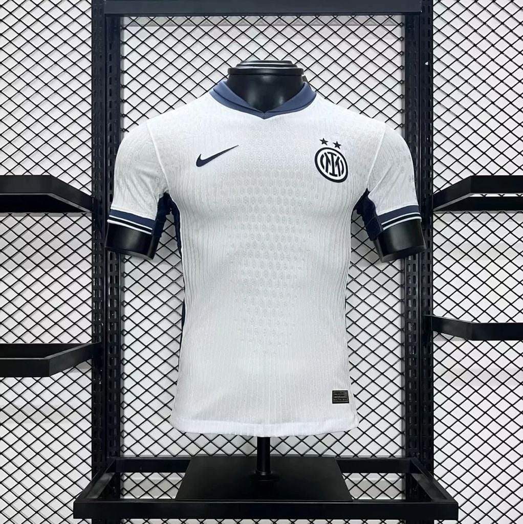 Inter Milan Away Shirt 24/25 - Mens Player White