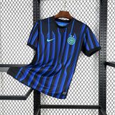 Inter Milan Home Shirt 25/26 - Men's Fan Shirt Blue and Black