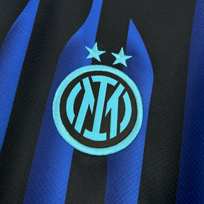 Inter Milan Home Shirt 25/26 - Men's Fan Shirt Blue and Black