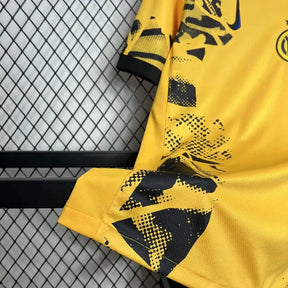 Camisa Inter de Milão Third Away 24/25 - Torcedor Masculina Amarela - Netmantos