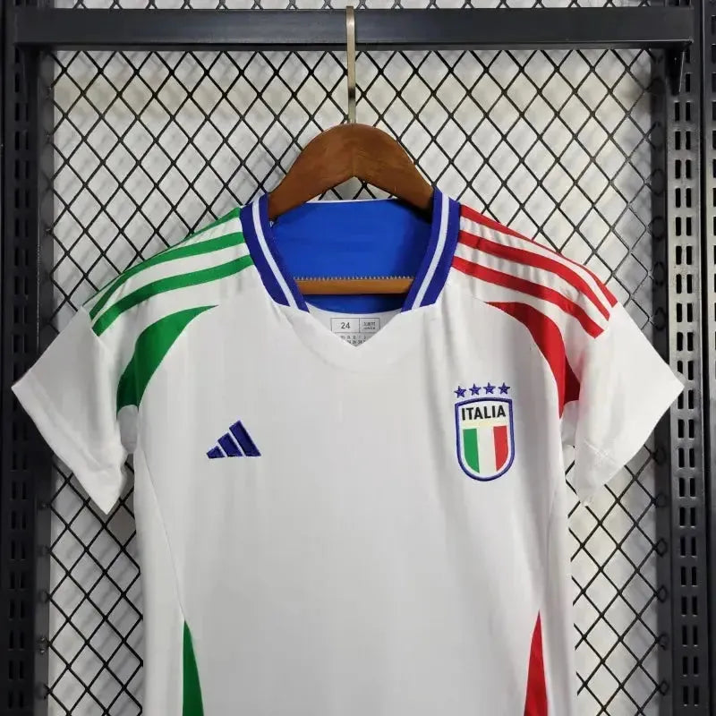 Camisa Itália Away 24/25 - Torcedor Infantil Branca - Netmantos