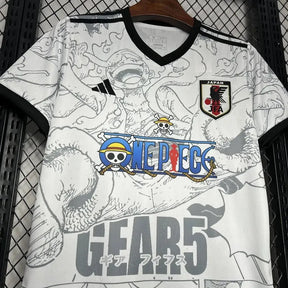 Camisa Japão ONE PIECE 24/25 - Torcedor Masculina Branca - Netmantos