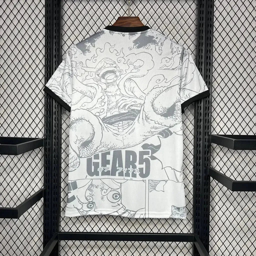 Camisa Japão ONE PIECE 24/25 - Torcedor Masculina Branca - Netmantos