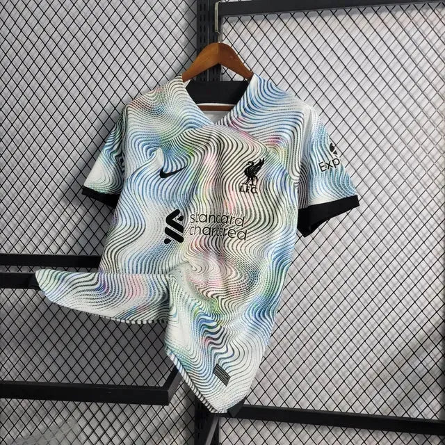 Camisa Liverpool Away 22/23 - Torcedor Masculina Refletiva - Netmantos