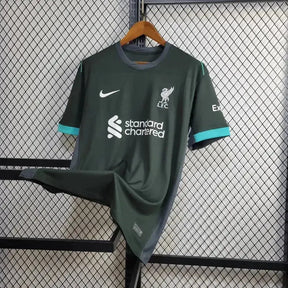 Camisa Liverpool Away 24/25 - Torcedor Masculina Preta - Netmantos