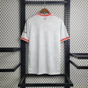 Camisa Liverpool Away II 24/25 - Torcedor Masculina Branca e Vermelha - Netmantos