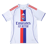 Lyon Home Shirt 25/26 - Men's White Fan Shirt