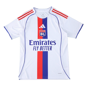 Lyon Home Shirt 25/26 - Men's White Fan Shirt