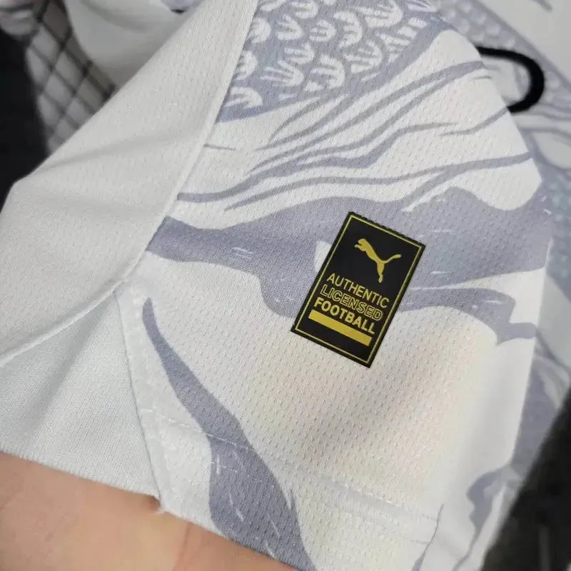 Camisa Manchester City Ano do Dragão 24/25 - Torcedor Masculina Branca - Netmantos