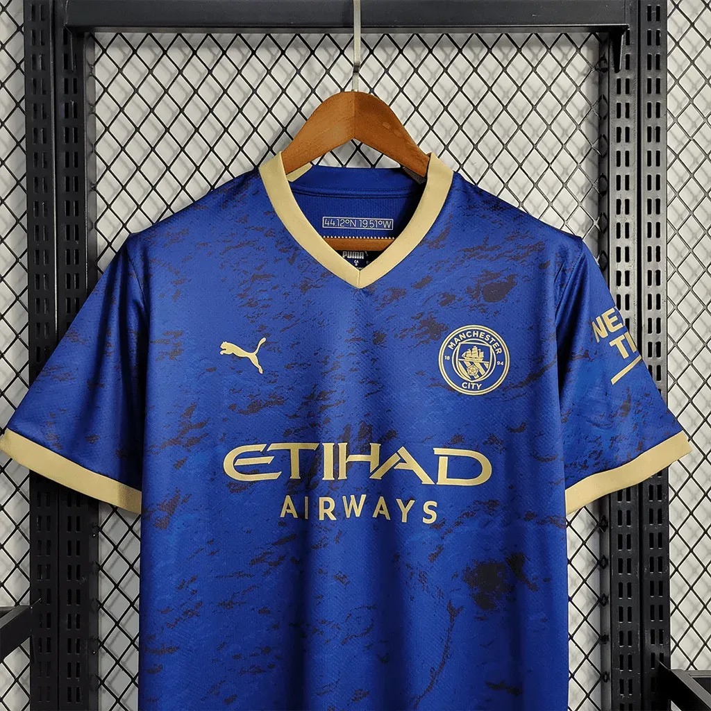 Camisa Manchester City Edição Especial 23/24 - Torcedor Masculina Azul - Netmantos