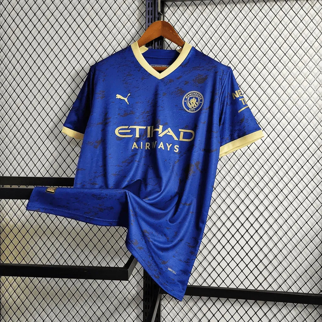 Camisa Manchester City Edição Especial 23/24 - Torcedor Masculina Azul - Netmantos