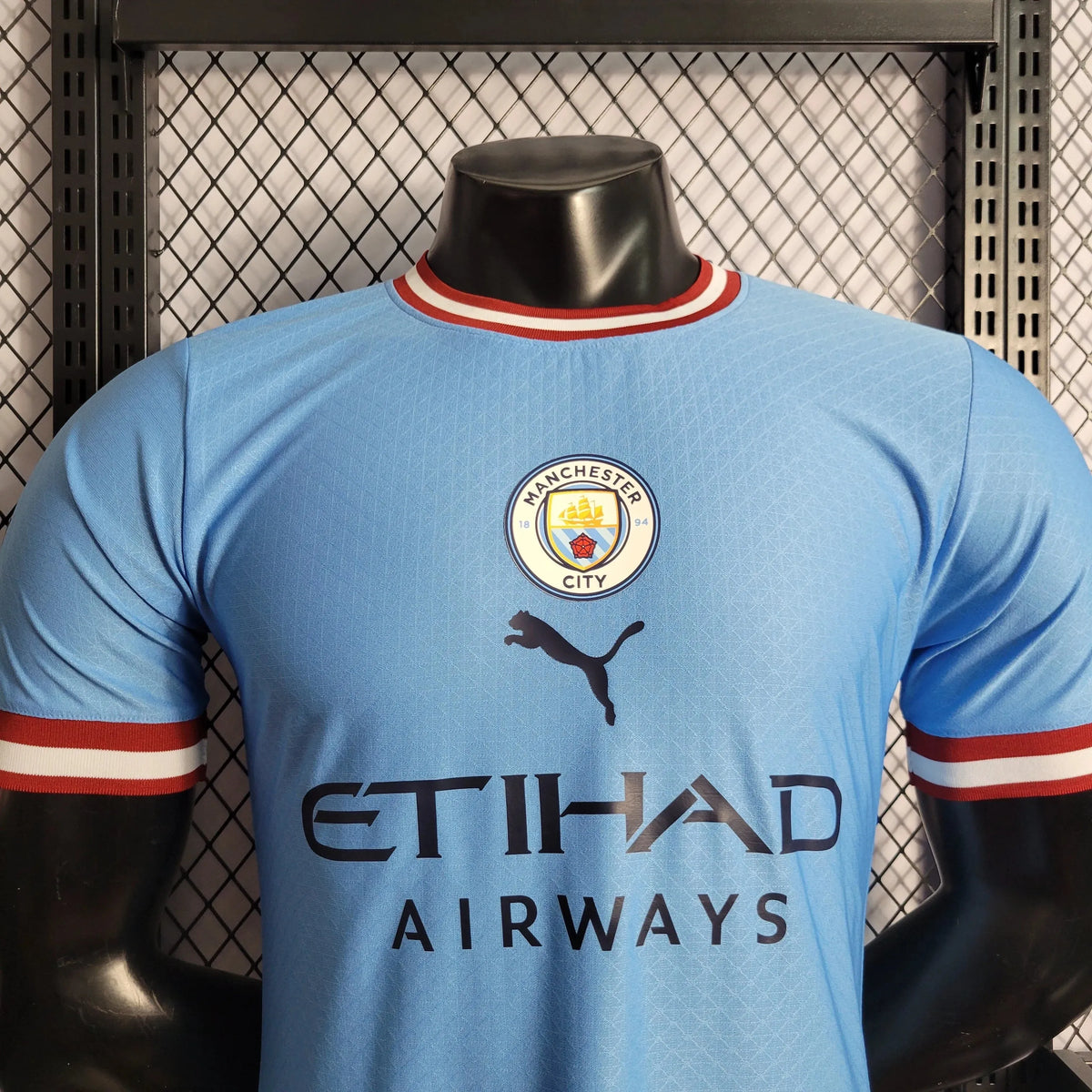 Camisa Manchester City Home 22/23 - Jogador Masculina - Netmantos