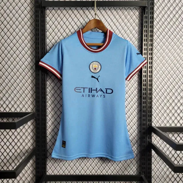 Camisa Manchester City Home 22/23 - Torcedor Feminina - Netmantos