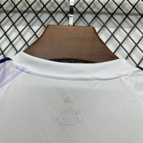 Manchester United Away Shirt 25/26 - Kids Fan White and Purple