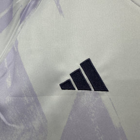 Manchester United Away Shirt 25/26 - Kids Fan White and Purple