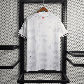 Camisa Manchester United Edição Especial 23/24 - Torcedor Masculina Branca - Netmantos