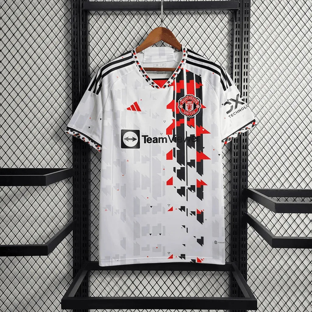 Camisa Manchester United Edição Especial 23/24 - Torcedor Masculina Branca - Netmantos