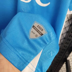 Camisa Napoli Home 24/25 - Torcedor Masculina Azul - Netmantos