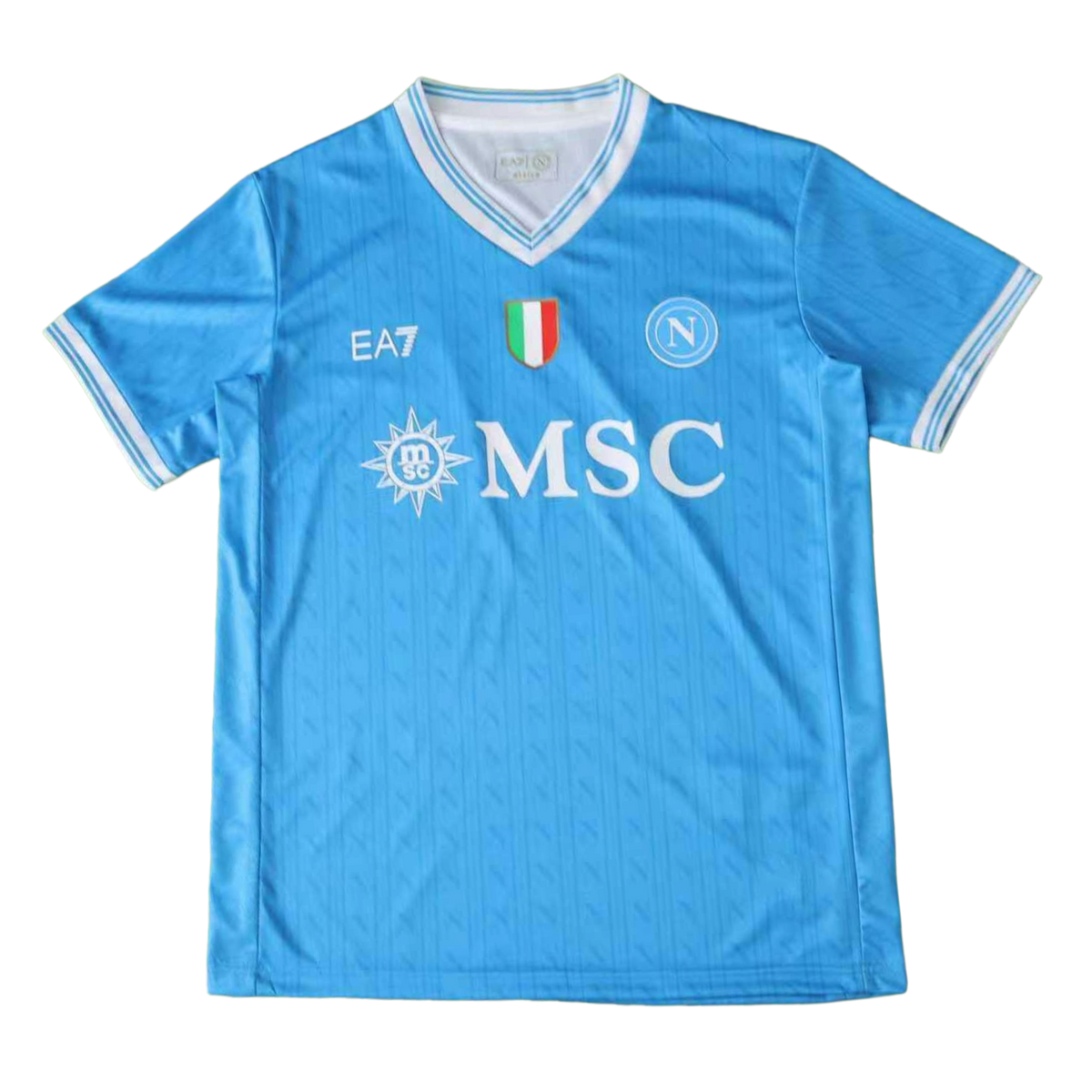 Napoli Home Shirt 25/26 - Men's Fan Blue