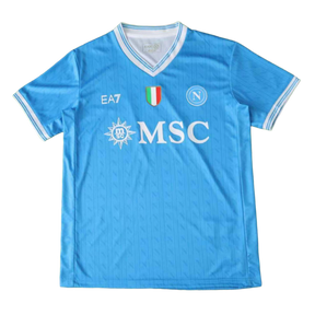 Napoli Home Shirt 25/26 - Men's Fan Blue