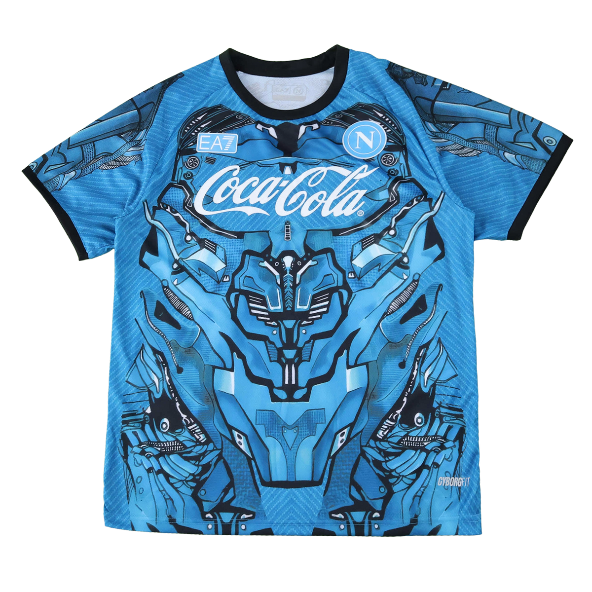 Napoli Training Shirt 2 25/26 - Men's Fan Blue