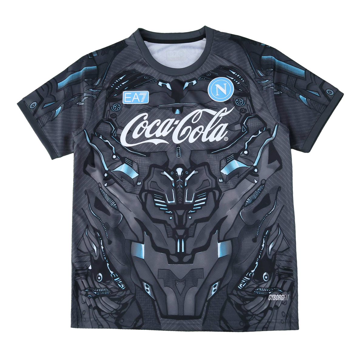 Napoli Training Shirt 25/26 - Men's Black Fan Shirt