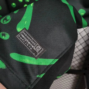 Camisa Nigéria 24/25 - Torcedor Masculina Preta e Verde - Netmantos