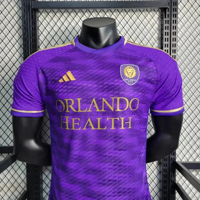 Camisa Orlando City Home 23/24 - Jogador Masculina Roxa - Netmantos