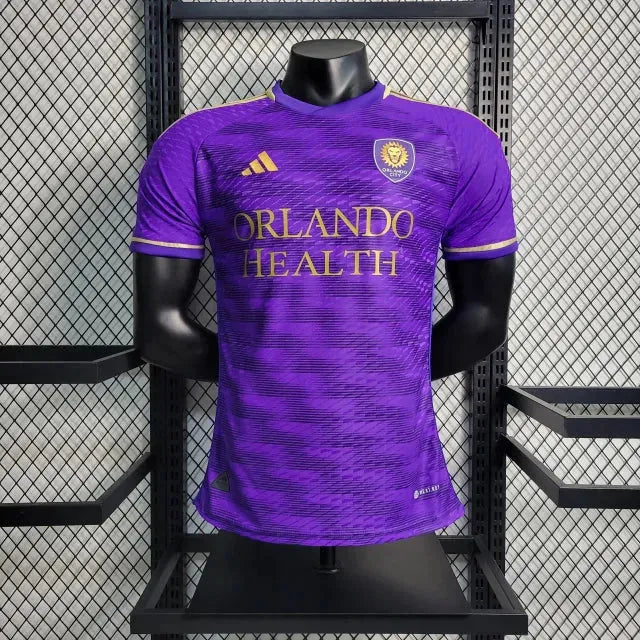 Camisa Orlando City Home 23/24 - Jogador Masculina Roxa - Netmantos