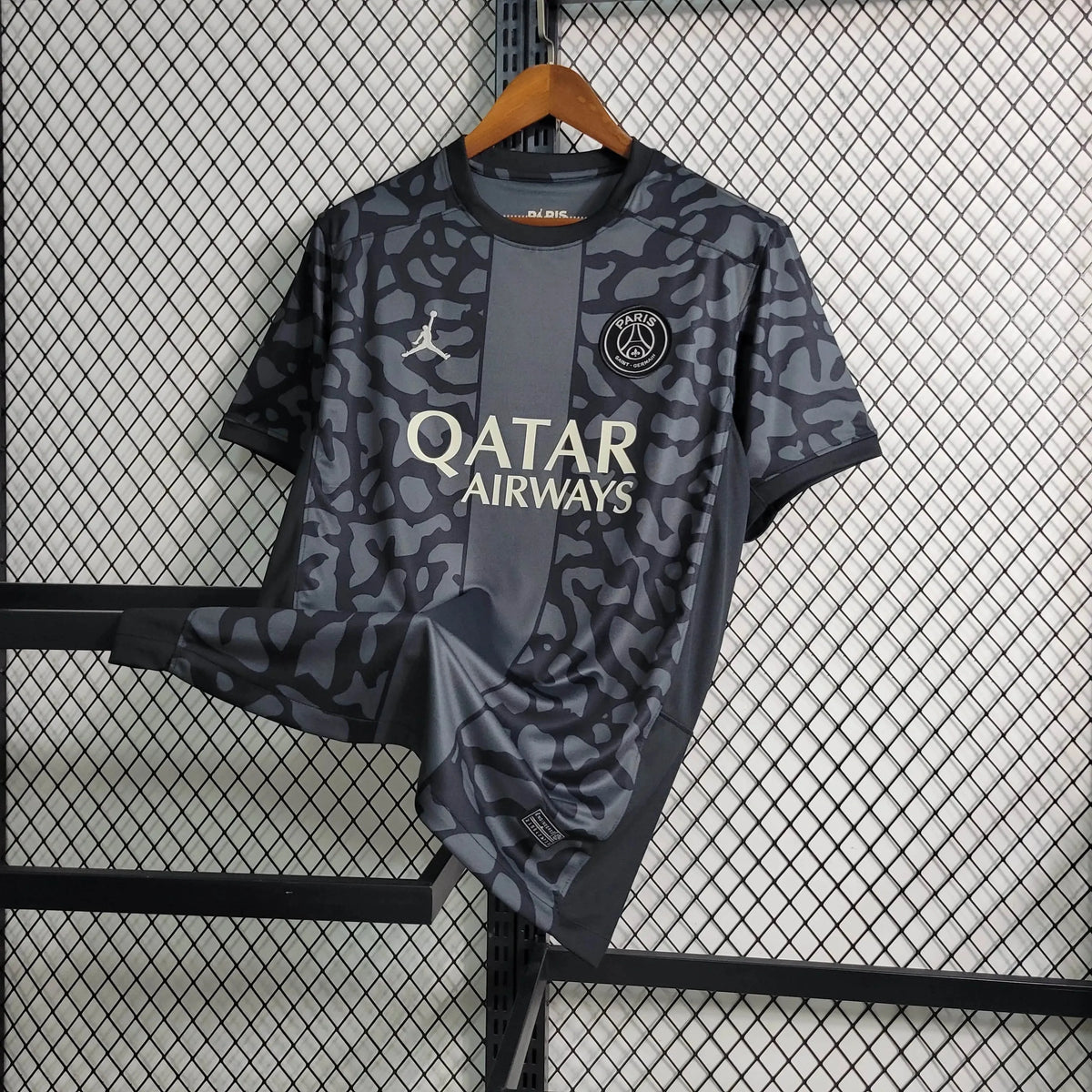 Camisa PSG Away 23/24 - Torcedor Masculina Preta - Netmantos