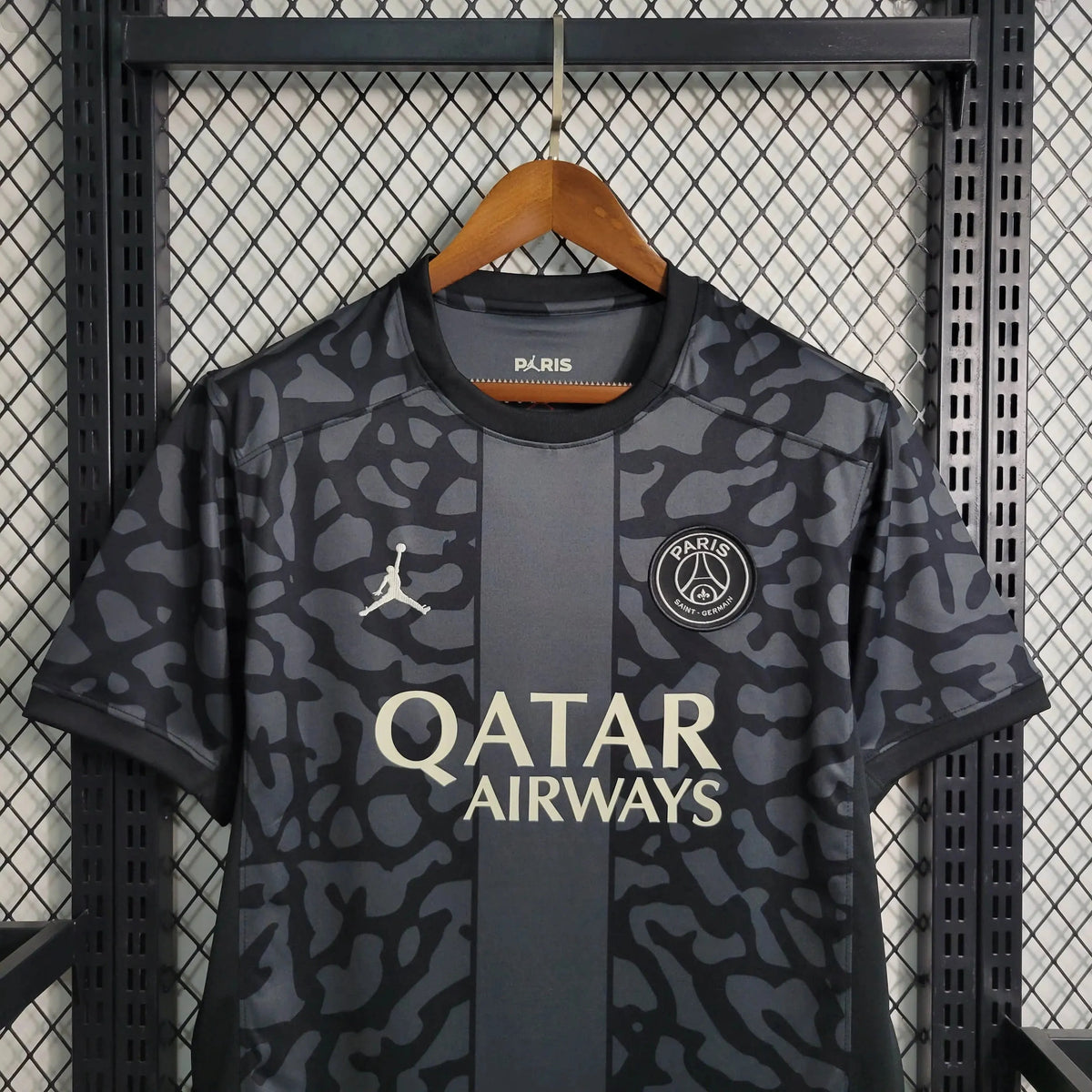 Camisa PSG Away 23/24 - Torcedor Masculina Preta - Netmantos