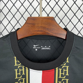 PSG Special Edition 25/26 Men's Fan Shirt Black and Gold