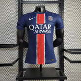 Camisa PSG Home 24/25 - Jogador Masculina Azul e Vermelha - Netmantos
