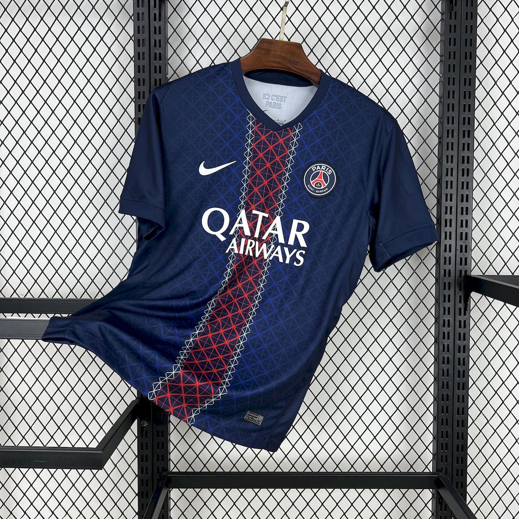 PSG Home Shirt 25/26 - Men's Fan Blue