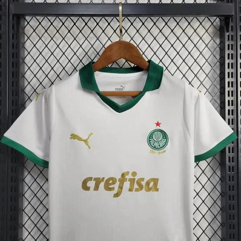 Camisa Palmeiras Away 24/25 - Torcedor Infantil Branca - Netmantos