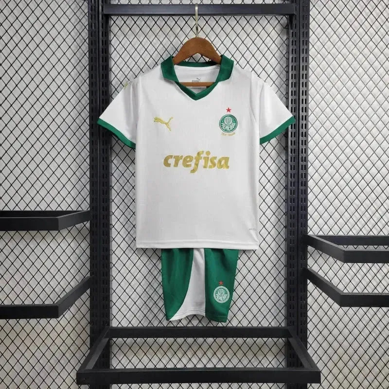Camisa Palmeiras Away 24/25 - Torcedor Infantil Branca - Netmantos