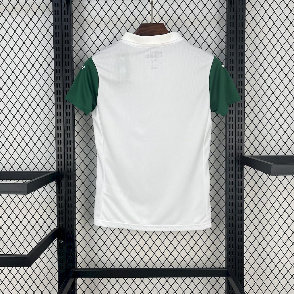 Palmeiras Away Shirt 25/26 - Women's White Fan Shirt