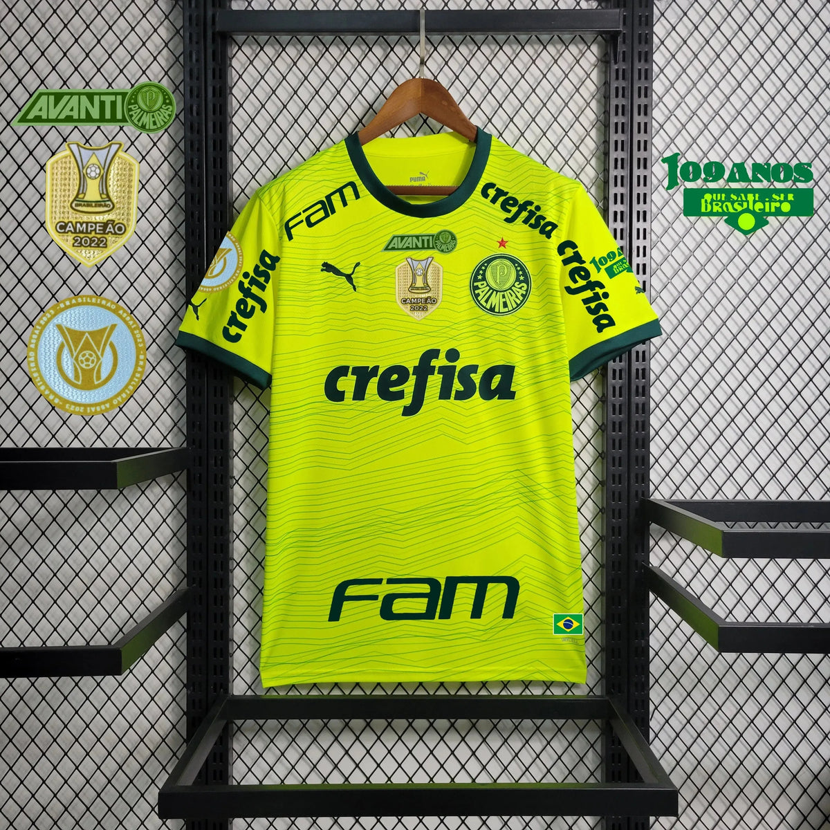 Camisa Palmeiras Away II 23/24 - Torcedor Masculina Verde - Netmantos