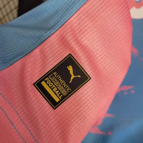 Camisa Palmeiras Edição Comemorativa 23/24 - Torcedor Masculina Azul e Rosa - Netmantos
