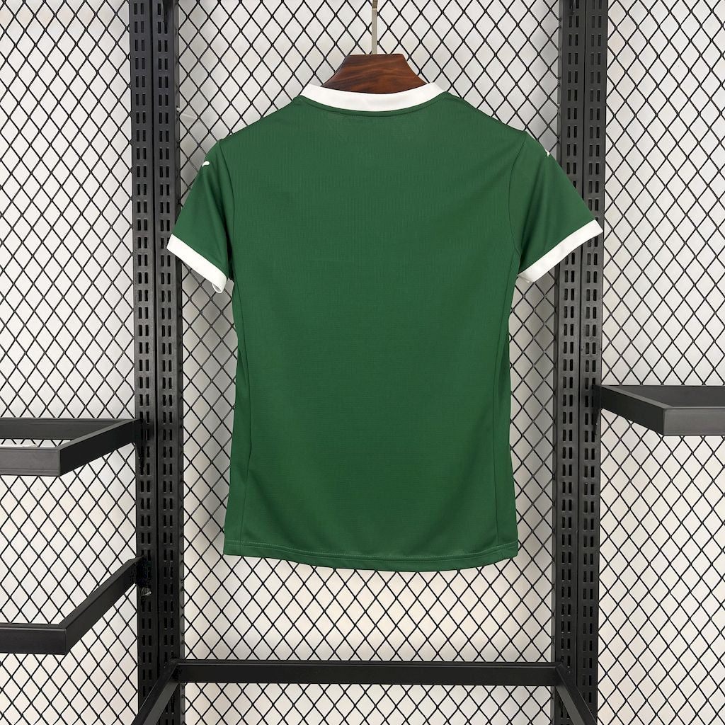 Palmeiras Home Shirt 25/26 - Women's Green Fan Shirt