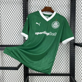 Camisa Palmeiras Home 25/26 - Torcedor Masculina Verde + Patrocínios - Netmantos
